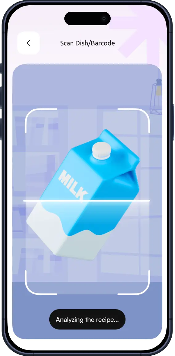 Сканирование продукта