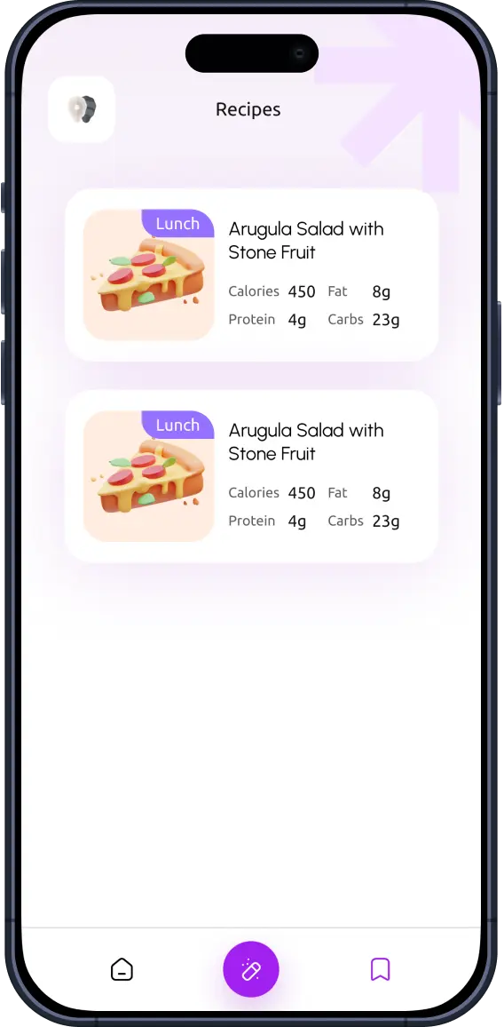 Список рецептов