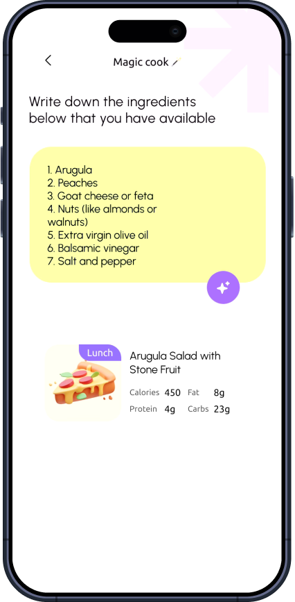 Скриншот приложения Epicure AI