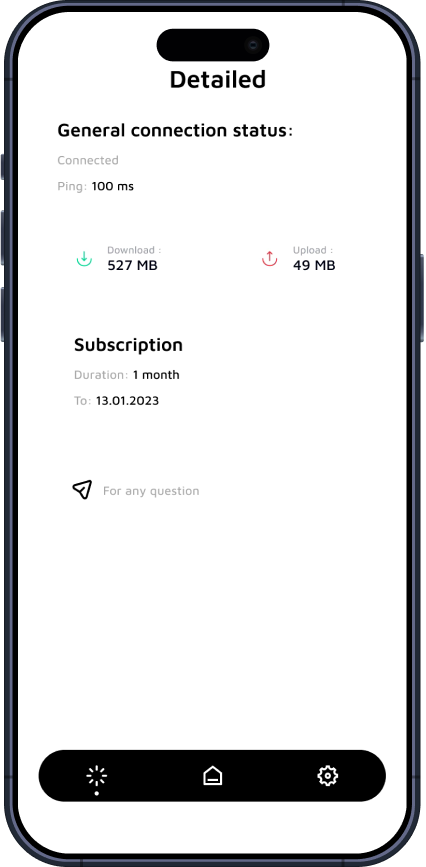 Скриншот приложения MonoSpeed VPN