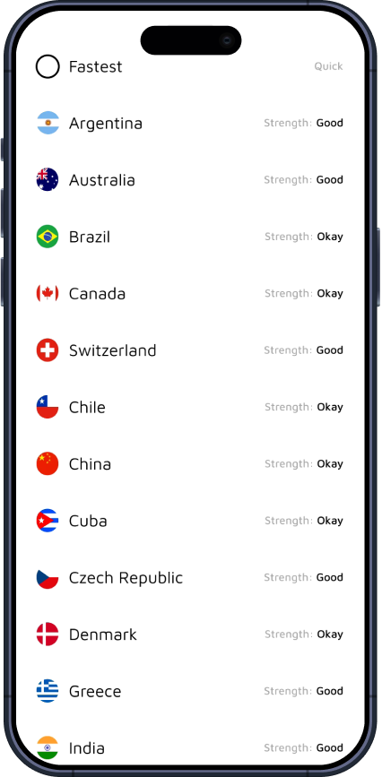 Скриншот приложения MonoSpeed VPN